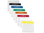 Extra large color-coded badge holders at bulk prices